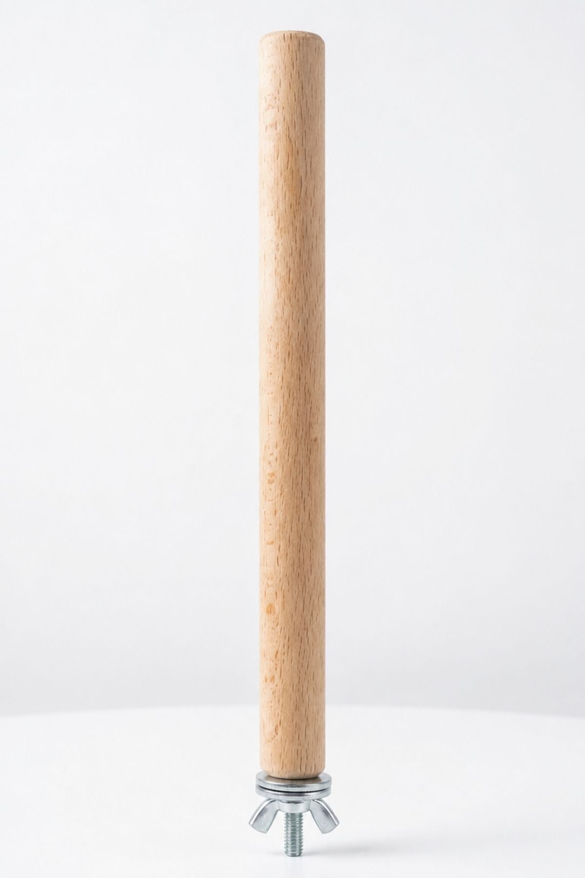 Doğal Ahşap Kuş Tüneği 27 cm x 20 mm Vidalı Kafes Aksesuarı