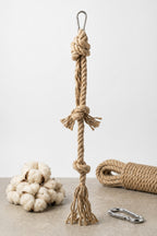 Papağan Kuş Stres Halatı | 40 cm | Kuş Kafesi Aksesuarı