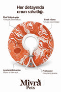 Elizabeth Yakalık - Tangerine Swirl | Yumuşak Koruyucu Kedi Boyunluğu