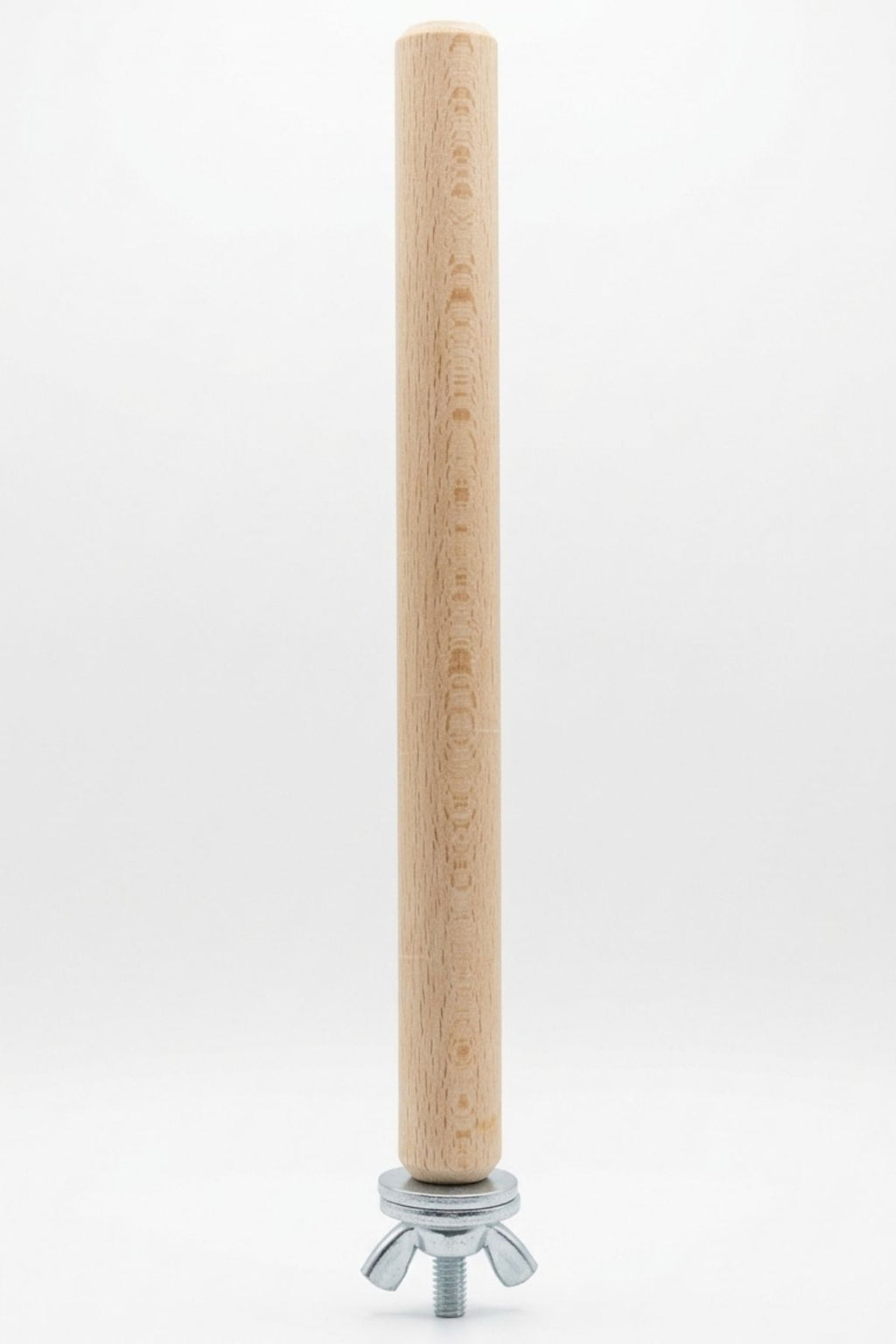 Doğal Ahşap Kuş Tüneği 22 cm x 20 mm Vidalı Kafes Aksesuarı