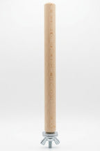 Doğal Ahşap Kuş Tüneği 22 cm x 20 mm Vidalı Kafes Aksesuarı